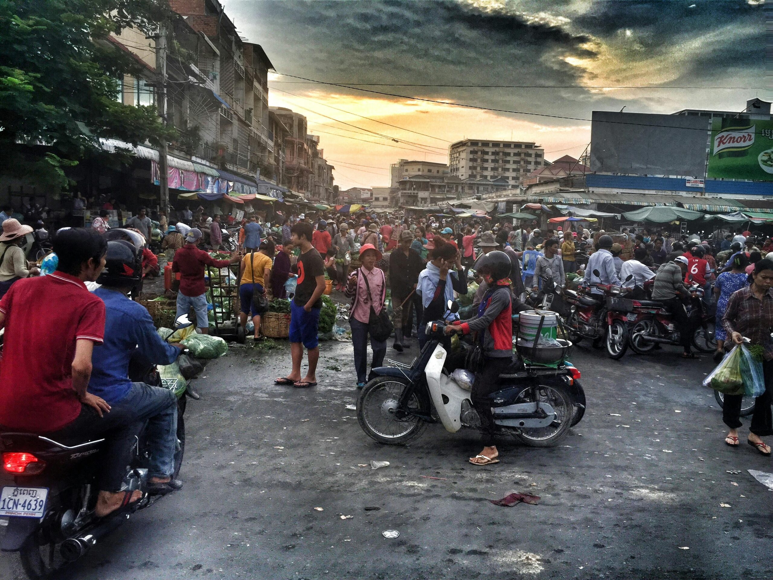 Carrer local de Cambodja