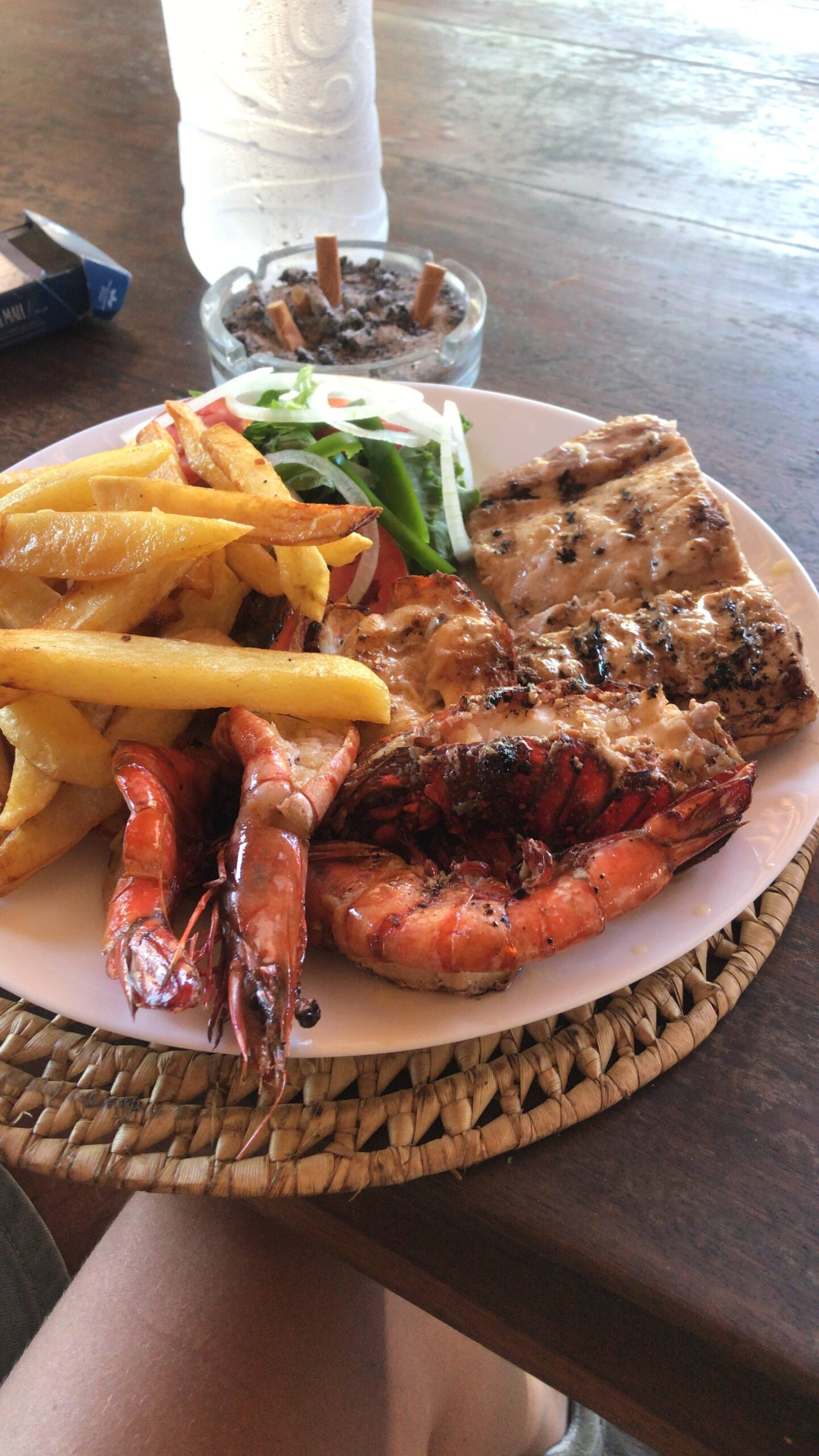 Menjar a Moçambic — peix i marisc