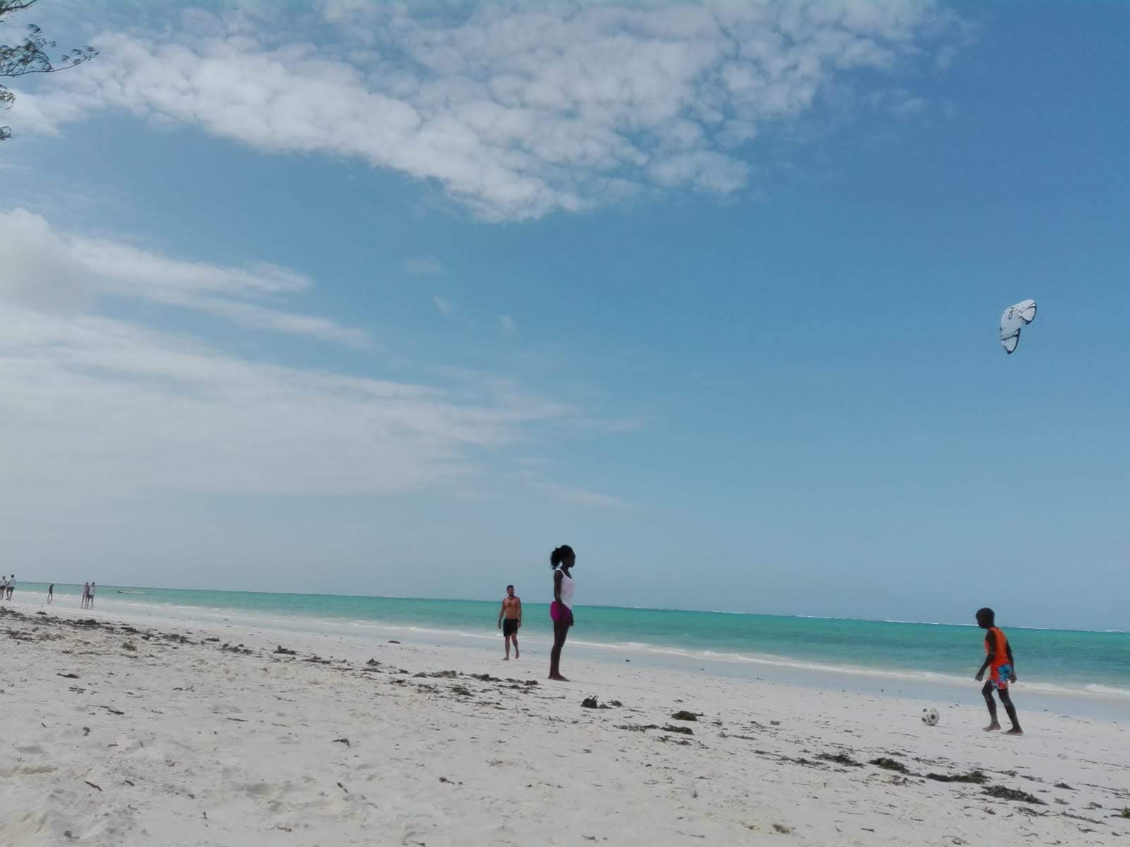 Platja de sorra blanca