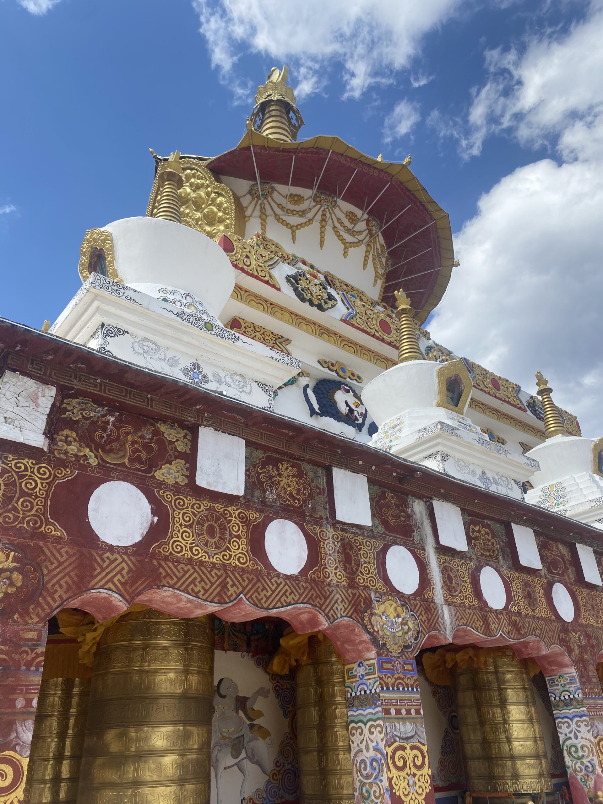 Temple a la ruta de Yunnan i Sichuan