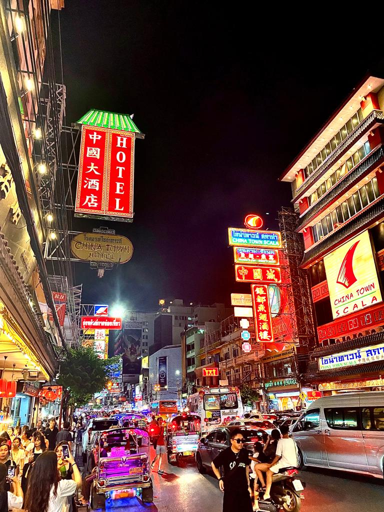 Chinatown de Bangkok — Yaowarat de nit