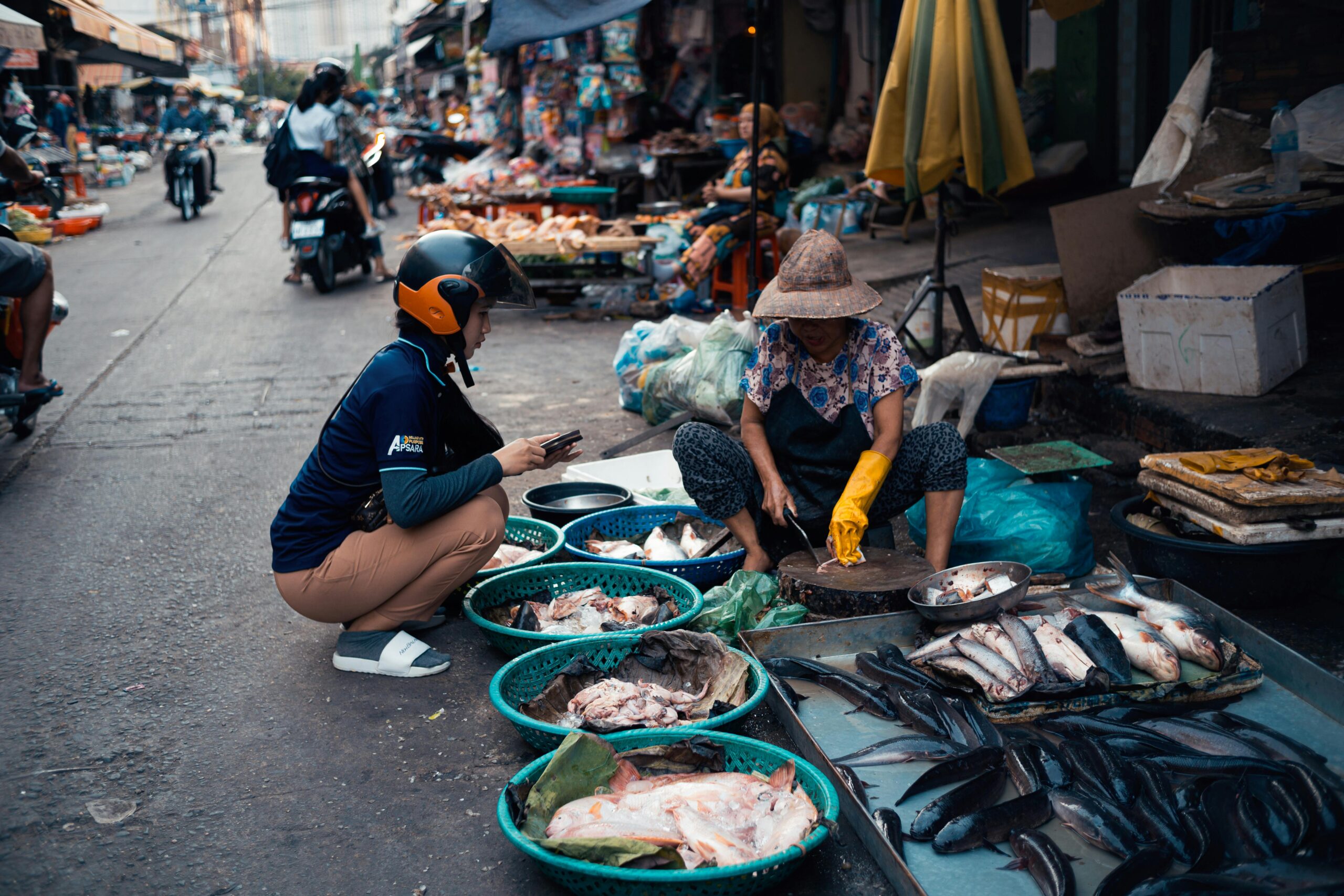 Mercat nocturn de Cambodja