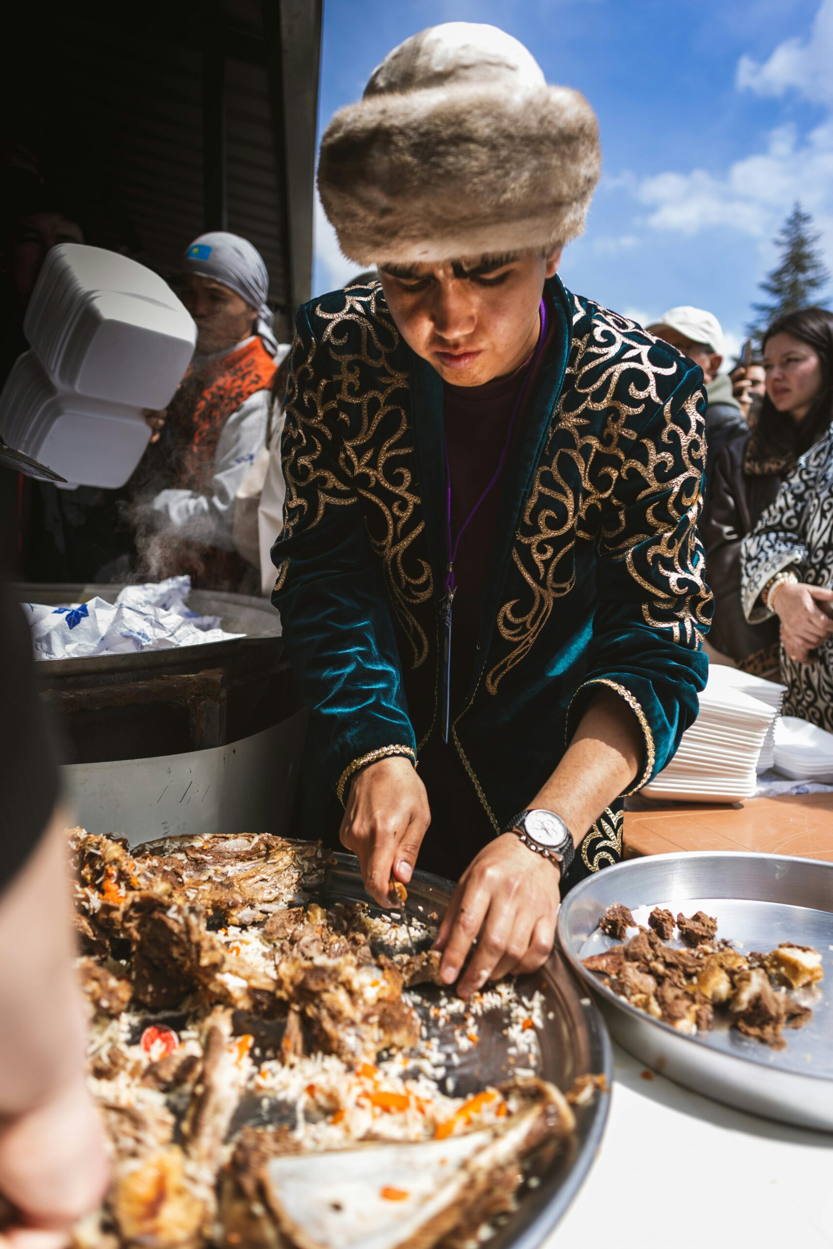 Menjar tradicional del Kirguizistan