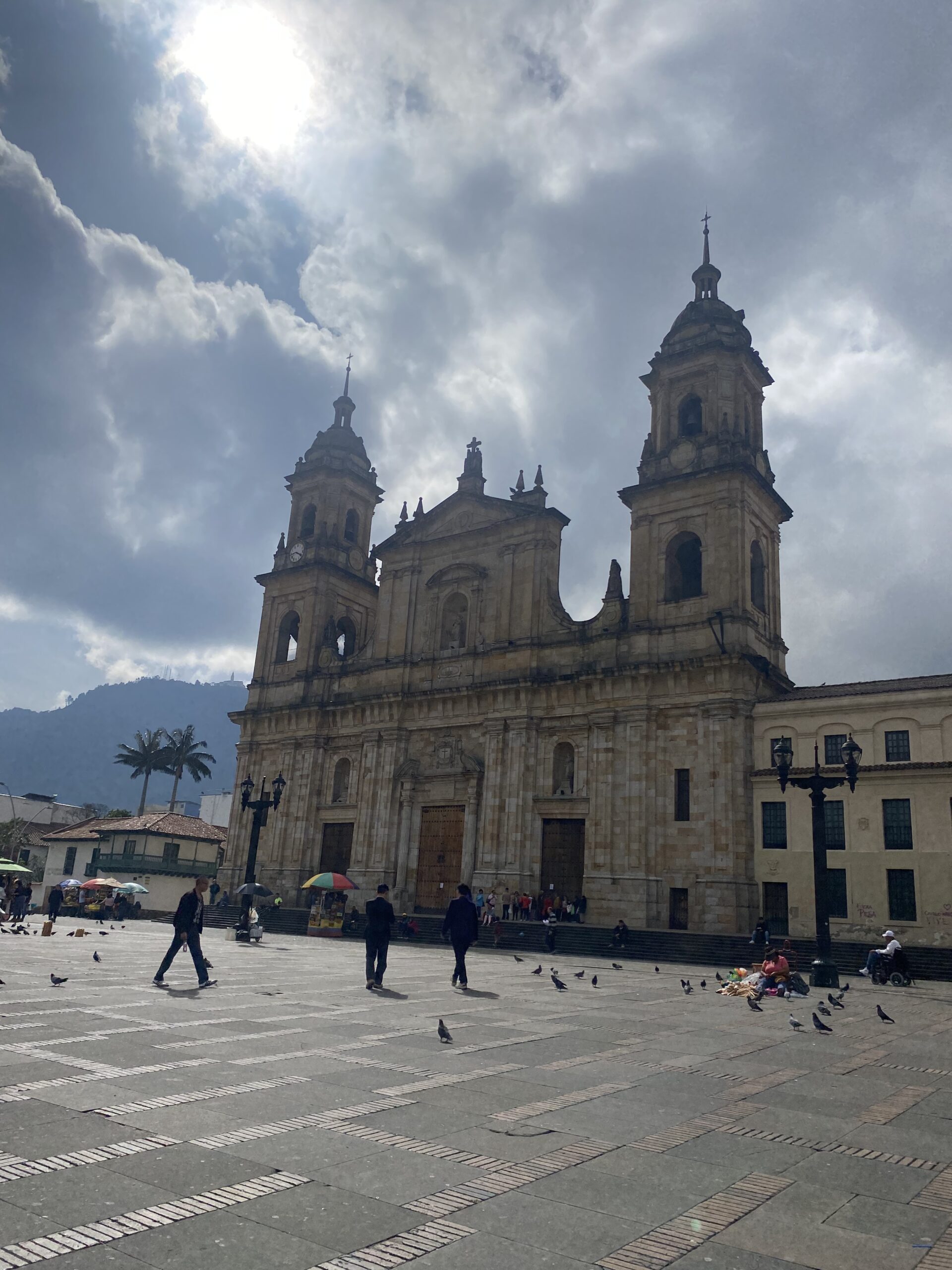 Catedral Primada de Bogotà a la plaça de Bolívar, al centre històric de La Candelaria