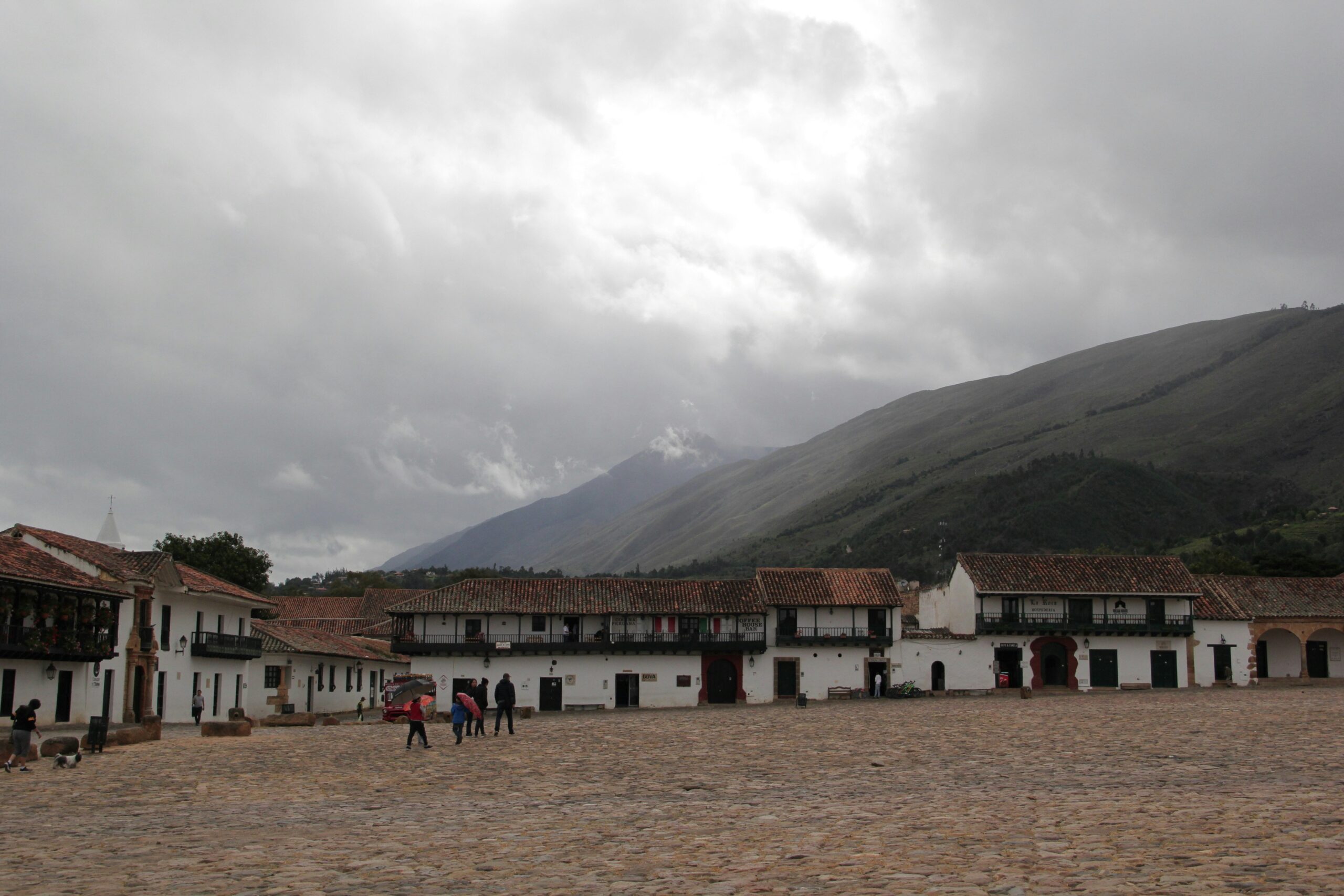 Paisatge muntanyós als voltants de Villa de Leyva, al departament de Boyacà, Colòmbia