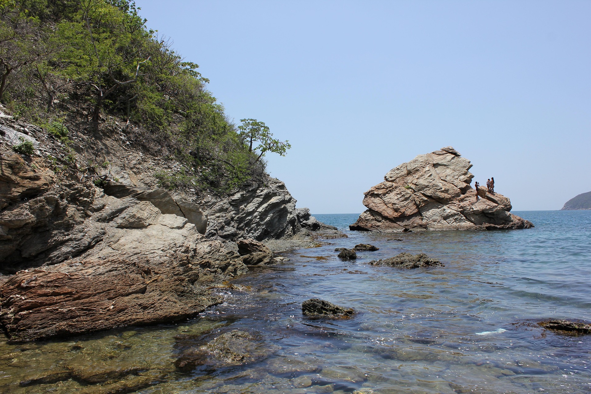 Cabo San Juan del Guía al Parc Nacional Natural Tayrona, una de les platges més famoses del Carib colombià.