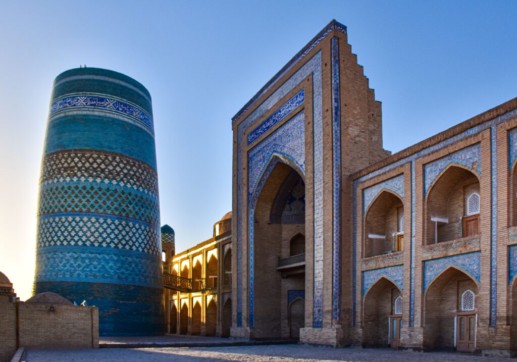 Muralles i minarets d'Itchan-Kala, a Khiva