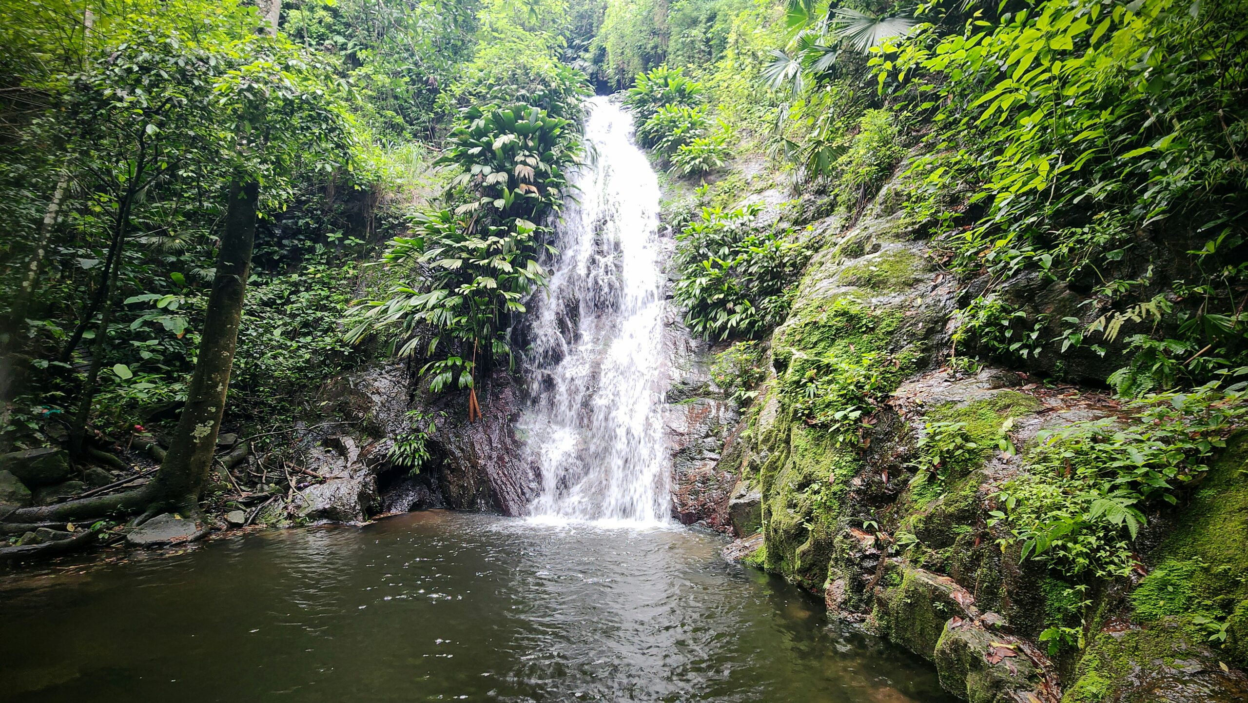 Cascada Marinka a Minca, una de les excursions més populars de la Sierra Nevada de Santa Marta.