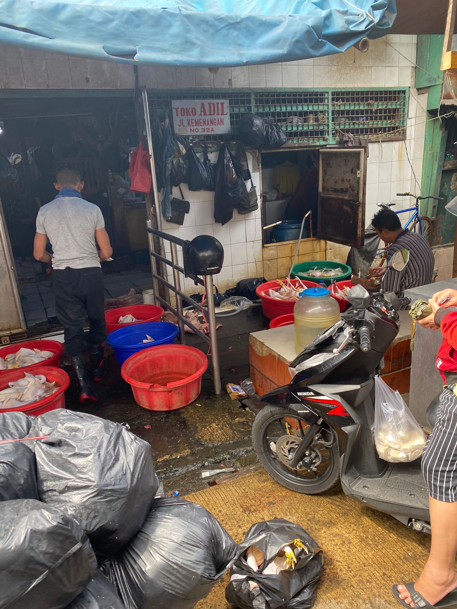 Mercat tradicional a Glodok, el Chinatown de Jakarta