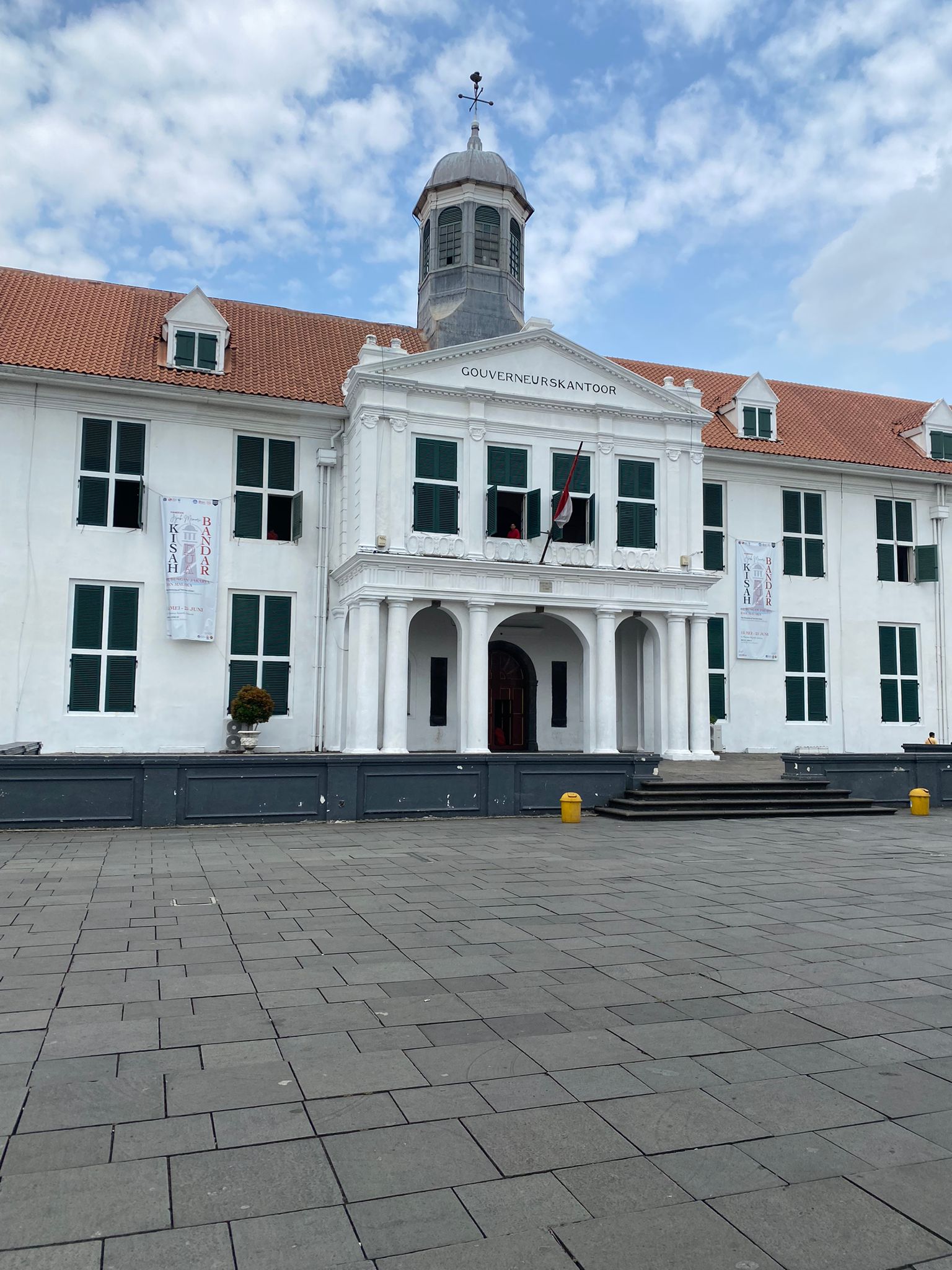 El Museu d'Història de Jakarta a la plaça Fatahillah, Kota Tua, Indonèsia