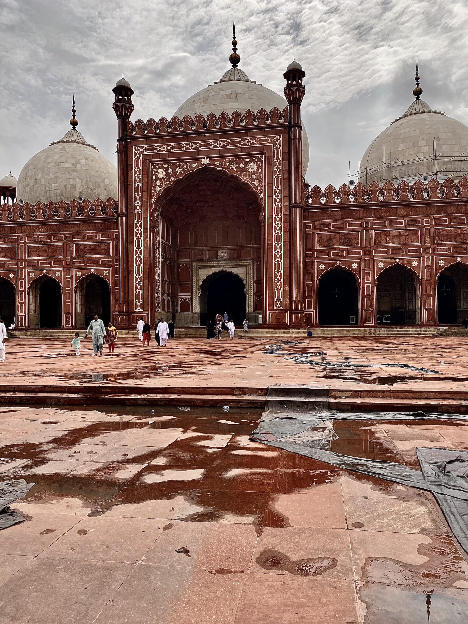Portal principal de la Mesquita Badshahi de Lahore