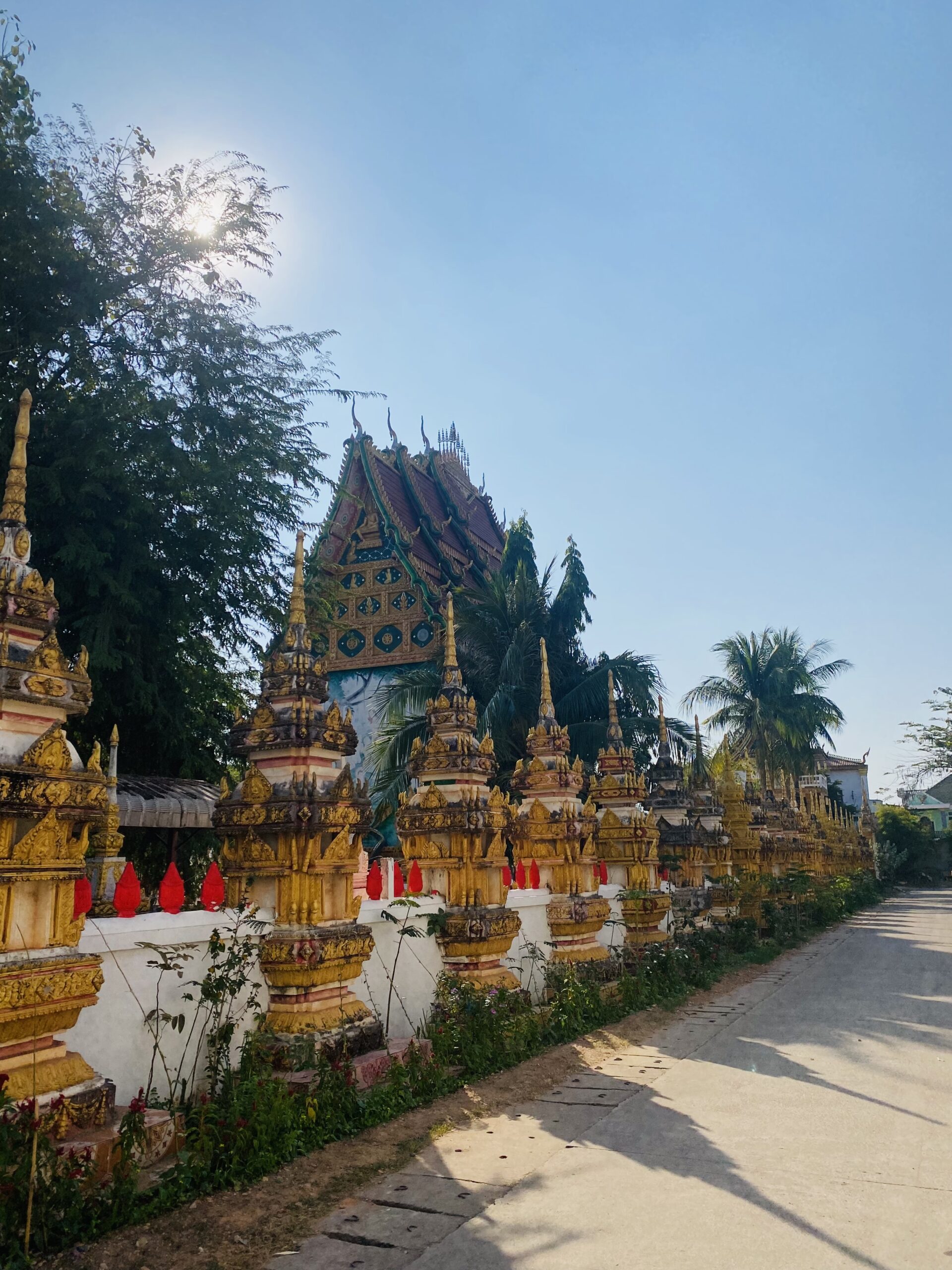 Temple budista de Vientiane, Laos