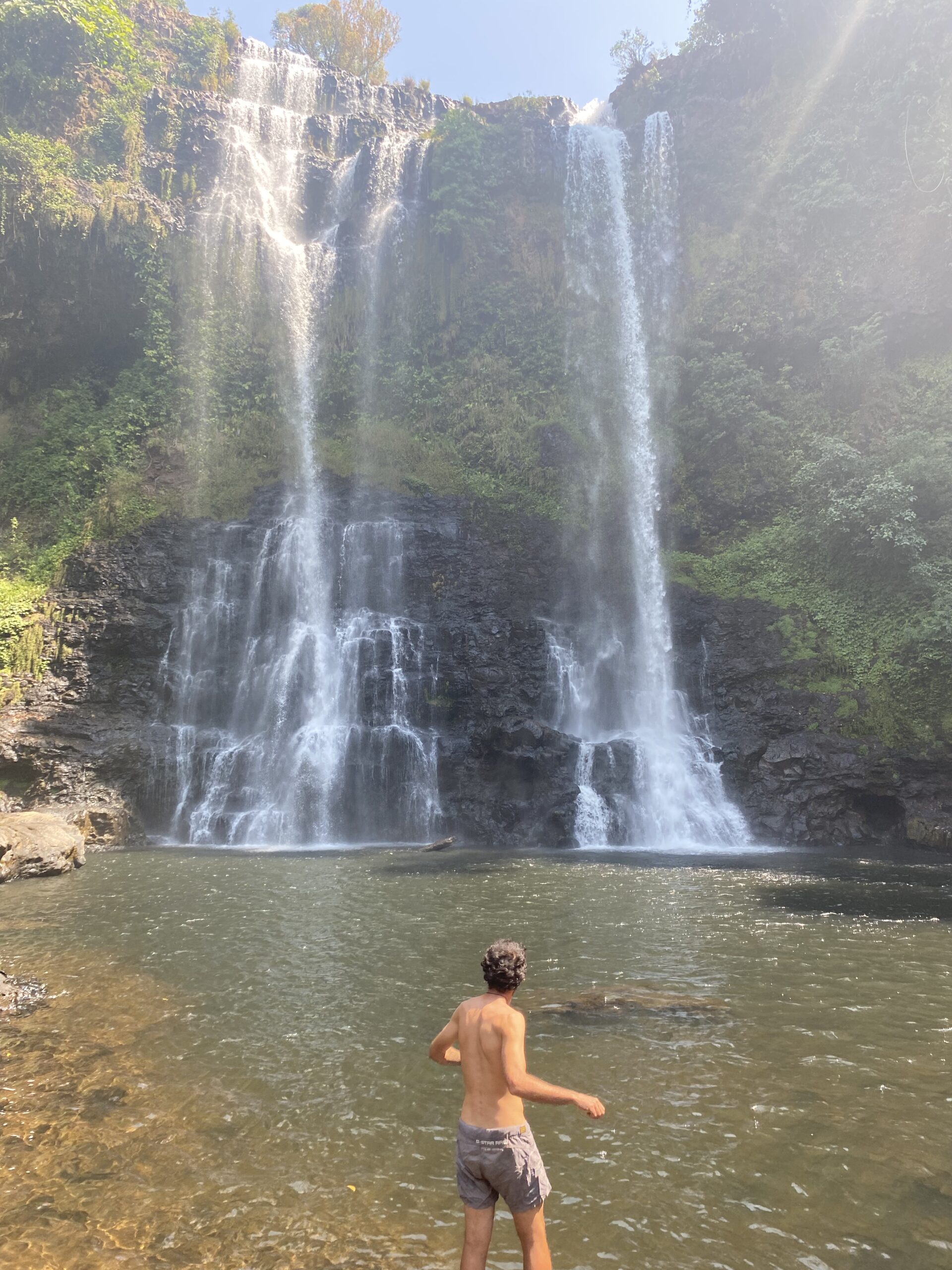 Cascada Tad Yuang al Bolaven Plateau, prop de Paksong, Laos
