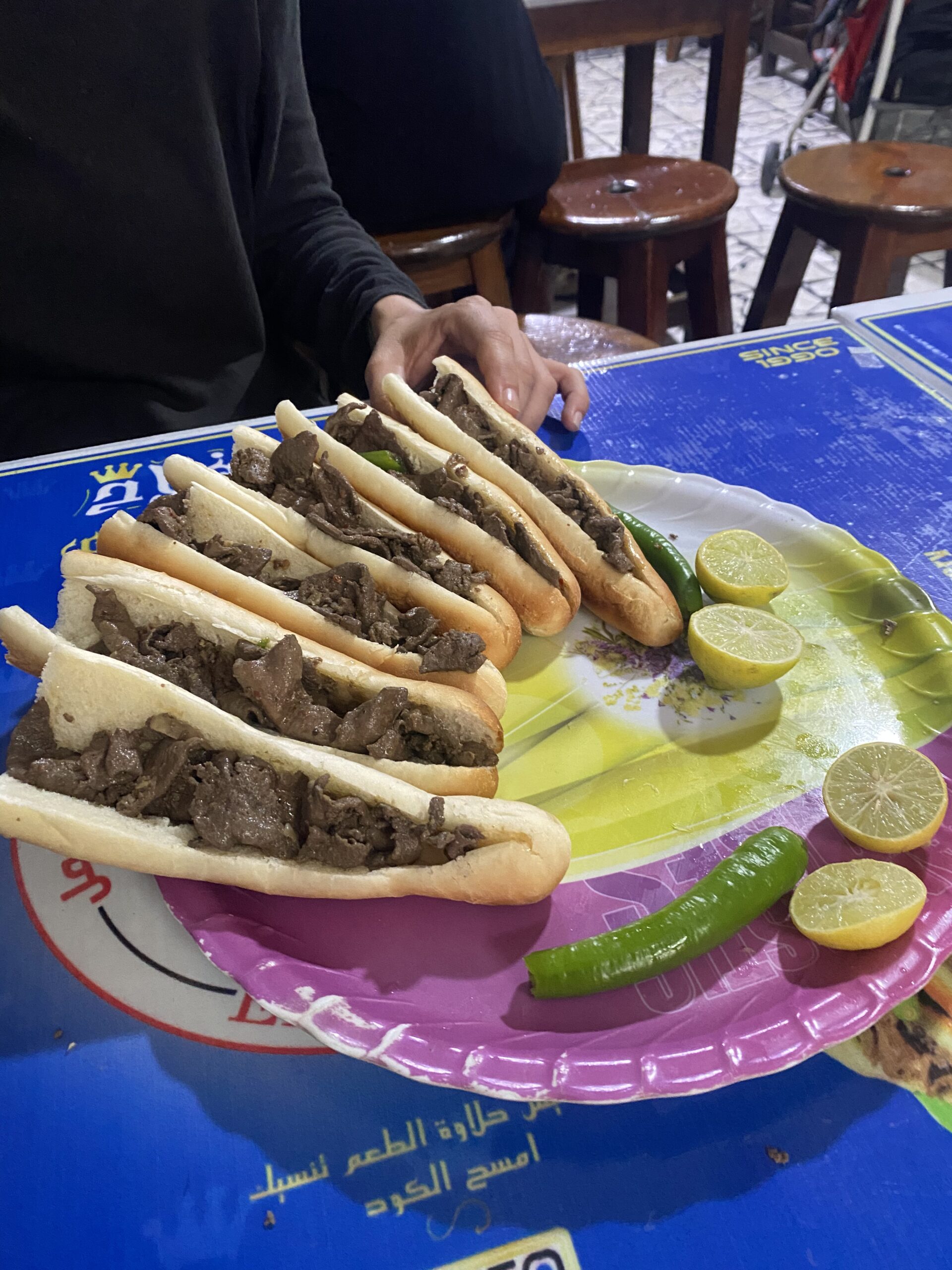 Un plat de menjar local d'Alexandria